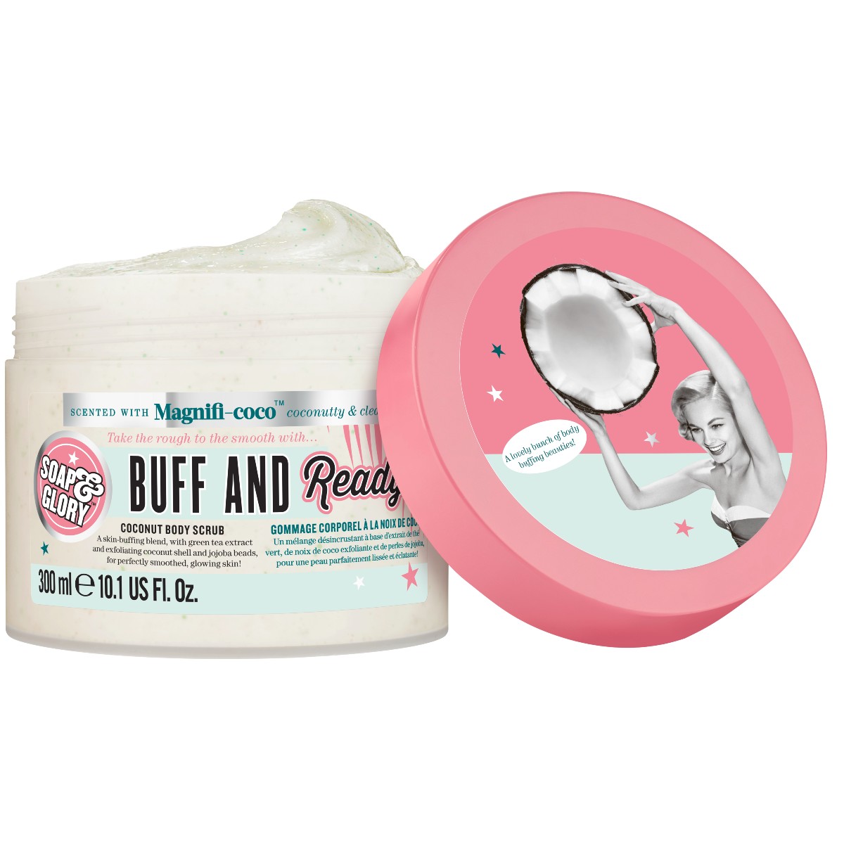 Magnifi-coco Buff And Ready Exfoliating Coconut Body Scrub